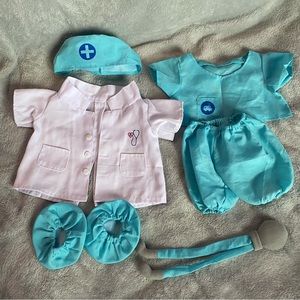 Doctor/nurse outfit for Build-A-Bear sized stuffie